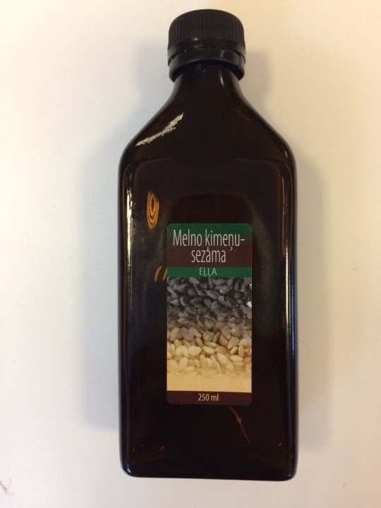 Melno ķimeņu-sezama eļļa 110ml
