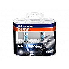 Spuldze priekšējā 12V Osram H4 Night Breaker 2 gab