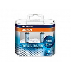 Spuldze priekšējā 12V Osram H7 Cool Blue 2 gab