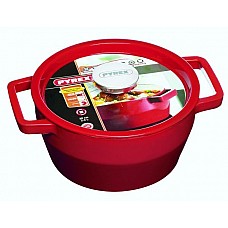 PYREX katls 3.6 L /apaļš/čuguna/Ø24cm