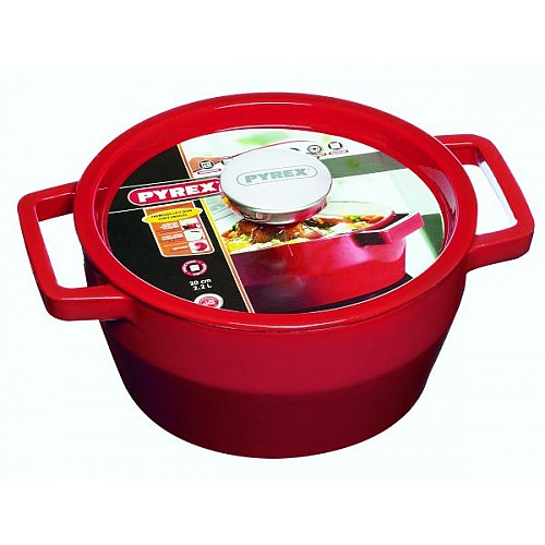 PYREX katls 6.3 L /apaļš/čuguna/Ø28cm PYREX katls 6.3 L /apaļš/čuguna/Ø28cm