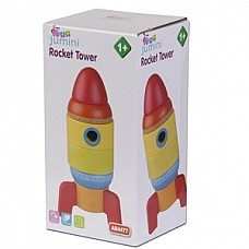 Rocket tower (AB4477) Jumini attīstoš.rotaļlieta