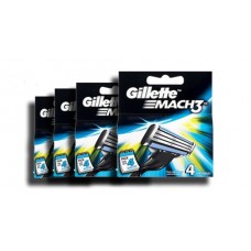 Gillette Mach 3 komplekts (4 asmeņi) 