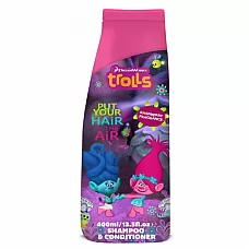 Trolls šampūns un kondicionieris 2in1 (400ml)