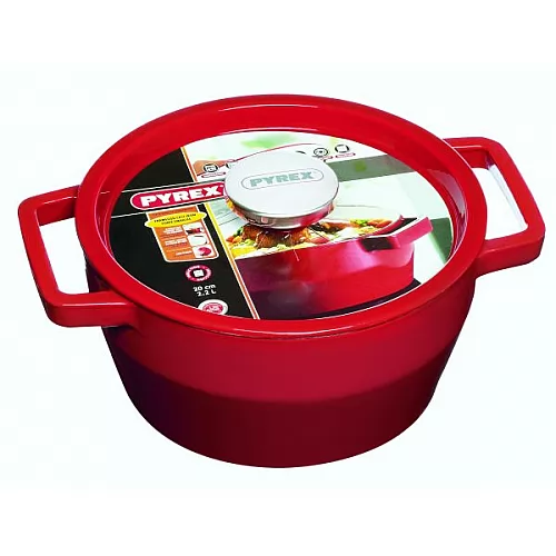 PYREX katls 6.3 L /apaļš/čuguna/Ø28cm PYREX katls 6.3 L /apaļš/čuguna/Ø28cm