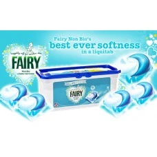 FAIRY NON BIO PODS veļas mazgāšanas kapsulas (26 gab.)