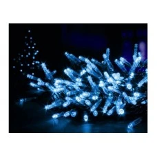 Zila LED virtene ar 100 lampiņām 10m 