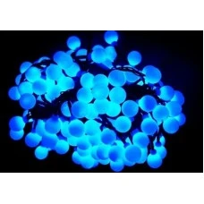 Zila LED virtene ar 80 apaļajām LED lampiņām