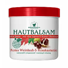 HERBAMEDICUS balzams ar sarkano vīnogu lapu un zirgkastaņu ekstraktiem