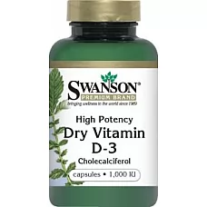 SWANSON VITAMĪNS D3 1000 SV 