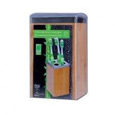 Kvalitatīvs bambusa trauciņš Jūsu zobu birstēm!