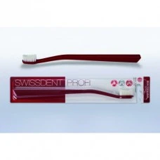 SWISSDENT PROFI Whitening Soft zobu birste (sarkana)