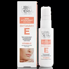 LIBREDERM Vitamīns E antioksidants krēms sejai , 50ml
