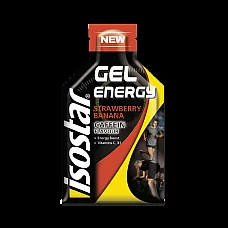 ISOSTAR Želeja Gel Energy Caffeine Banana Strawberry 35g