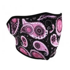 Half Mask Purple Paisley (25030172) Maska Icon