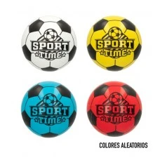 Gumijas bumba Sport Time 23 cm dažādas CB53715