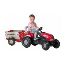 Traktors ar pedāļiem ar piekabi rollyFarmtrac Junior RT (3-8 gadiem) Vācija 800261