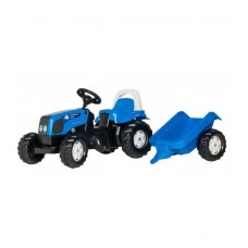 Bērnu traktors ar pedāļiem rollyKid Landini ar piekabi  (2,5-5 gadiem) Vācija 011841