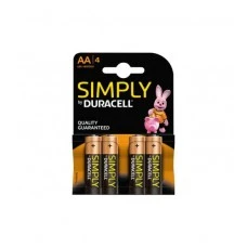 Baterijas Duracell AA Basic Simply Kods DR-AA-BASIC