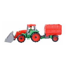 Traktors ar piekābi Truxx 55 cm  (kastē) L04428 Čehija