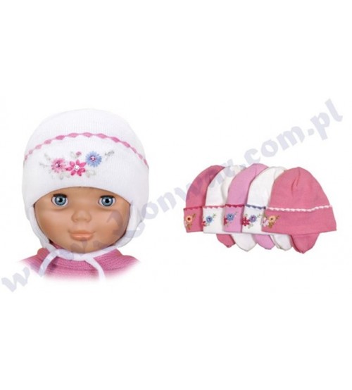 44-48 cm bērnu cepure meitenēm P-CZ-295 dažādas krāsas